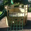 Playground Climbing Centre scramble net and platform view