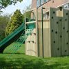 Playground Climbing Centre with slide, climbing wall and scramble net