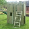 Playground Gatehouse platform and ladder view