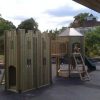 Ducks Nursery double adventure play showing bridge and ladder access