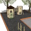3D proposal site view for Grendon double adventure play