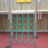 Scramble net access on St Christopher's timber adventure play structure