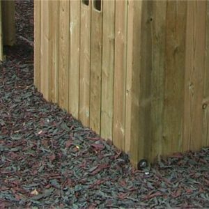 Bark chippings playground safety surfacing