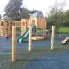 Wycliffe sandpit and seating view
