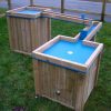 Double Water Tray and Chute water flow view by AllOutPlay