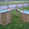 Double Water Tray and Chute wide view by AllOutPlay