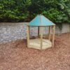Hex Sandpit with Roof playground product image