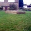 Jumbo hex sandpit open side view