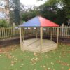 Jumbo Sandpit with Roof playground product image