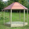 Jumbo Sandpit with Roof school view