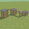 Triple Water Tray and Chute 3D layout by AllOutPlay