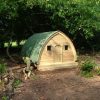 Hobbit Den timber playground den