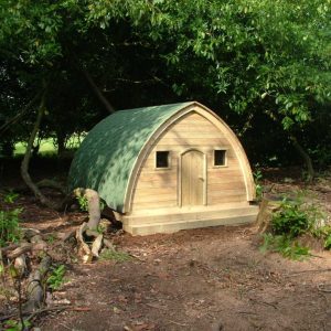 Hobbit Den timber playground den