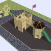 3D proposal overview for Birchanger double adventure play layout