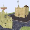 3D proposal pirate ship view for Birchanger adventure play layout