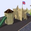 3D proposal slide view for Birchanger double adventure play