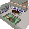 Bodnant 3D proposal layout view