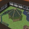 Bullion Lane 3D proposal gazebo view