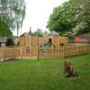 Godstowe adventure play structure shown in wider school site context
