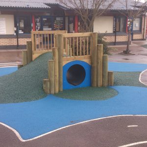 Greet Primary School complete playground service main view