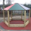 Greet Primary School playground shelter view