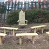 Greet Primary School storytelling chair and seating view