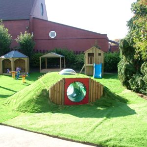 Montgomery Nursery complete playground service main view