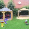 Montgomery Nursery covered sandpit view