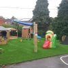 Montgomery Nursery stilt playhouse view