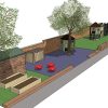3D plan showing the full Oakdale play area layout