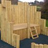 Olveston log ship view
