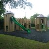 Slide view of the RAF High Wycombe timber play area