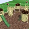 3D plan for the RAF High Wycombe adventure play area