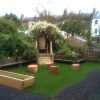 Sir John Lillie timber gazebo view