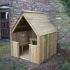 Timber Chalet Hut playground den
