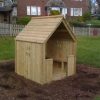 Chalet Hut timber den for outdoor play