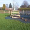 Park Junior Activity Trail balance steps view by AllOutPlay