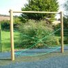 Wycliffe Activity Trail rope traverse view by AllOutPlay