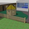 Abbey School 3D proposal layout view