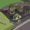 Horsley School 3D proposal layout view