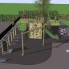 Horsley School 3D proposal play frame view
