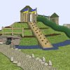 3D proposal overview for West Lodge adventure play mound