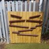The Oval Primary School drainpipe wall sensory play panel