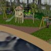 3D proposal overview of Pembridge Square Garden landscaped playground