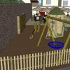 3D proposal front view for The Royal complete playground service