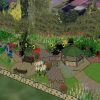 3D proposal view of Lyppard Grange memorial garden and outdoor learning areas