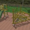 3D proposal view of Old Downs clamberstack tower and slide