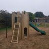 Langton House timber play features view