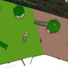 3D proposal layout for Sutherland Quarters complete playground service