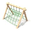 A-Frame Low with Nets - timber activity trail equipment